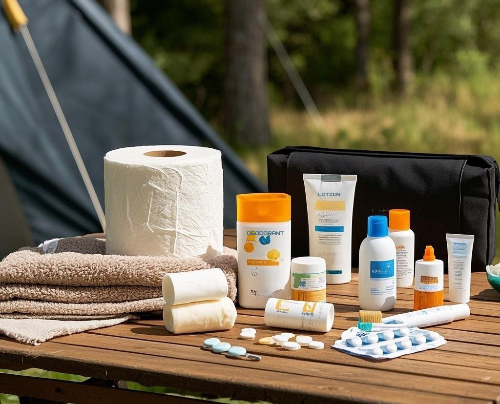 Personal Care and Toiletries Checklist For Camping