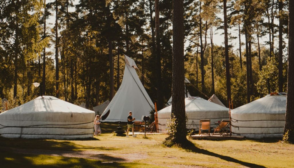best glamping sites