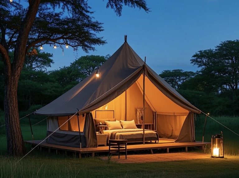 what is glamping