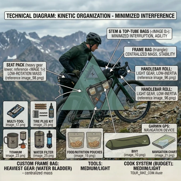 Pro Packing Guide: How to Pack a Bikepacking Bag for Better Bike Handling