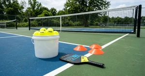 outdoor pickleball drills featured