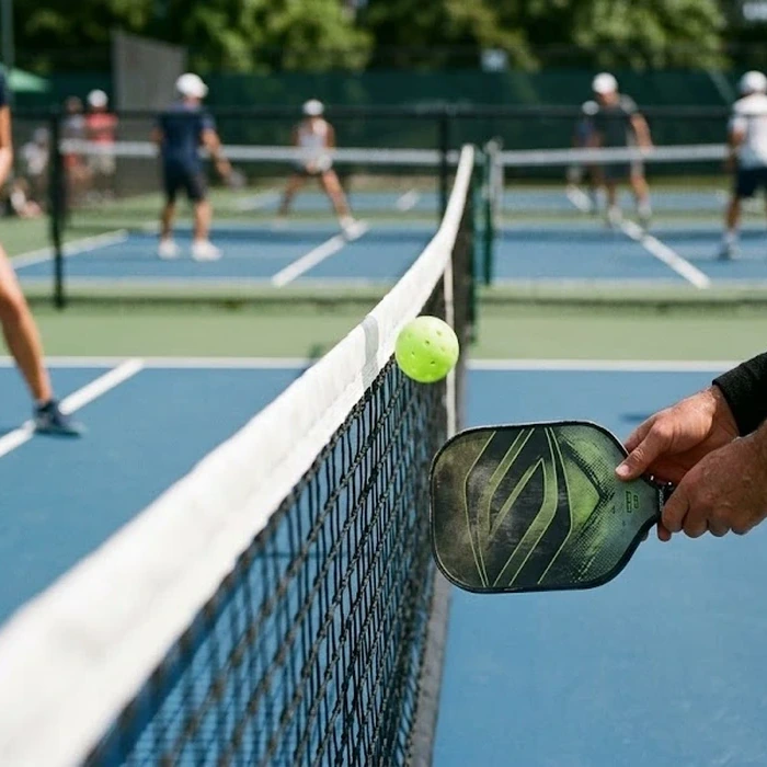 pickleball dinking cross court