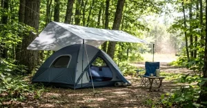how to stay cool while camping