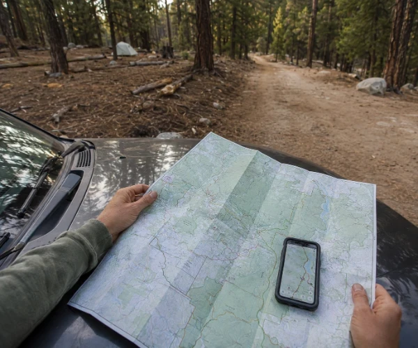 dispersed camping finding