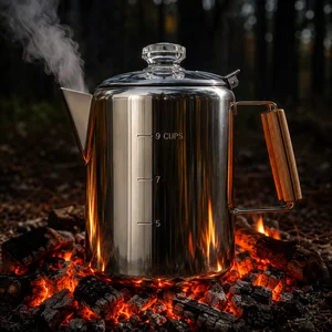 percolator camp coffee