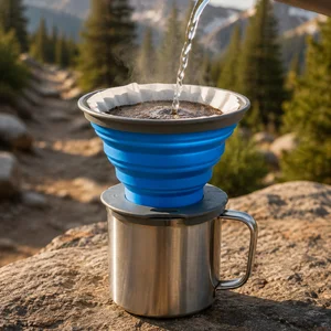pour over camp coffee