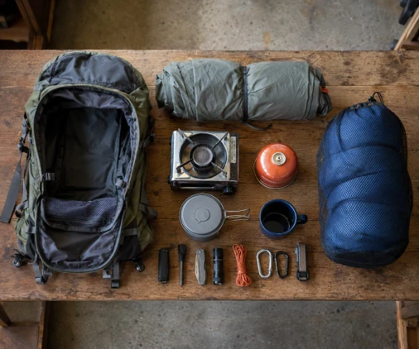 store your camping gear bytype