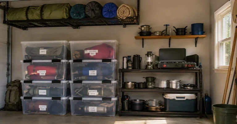 Store Your Camping Gear: Smart Storage Tips That Last