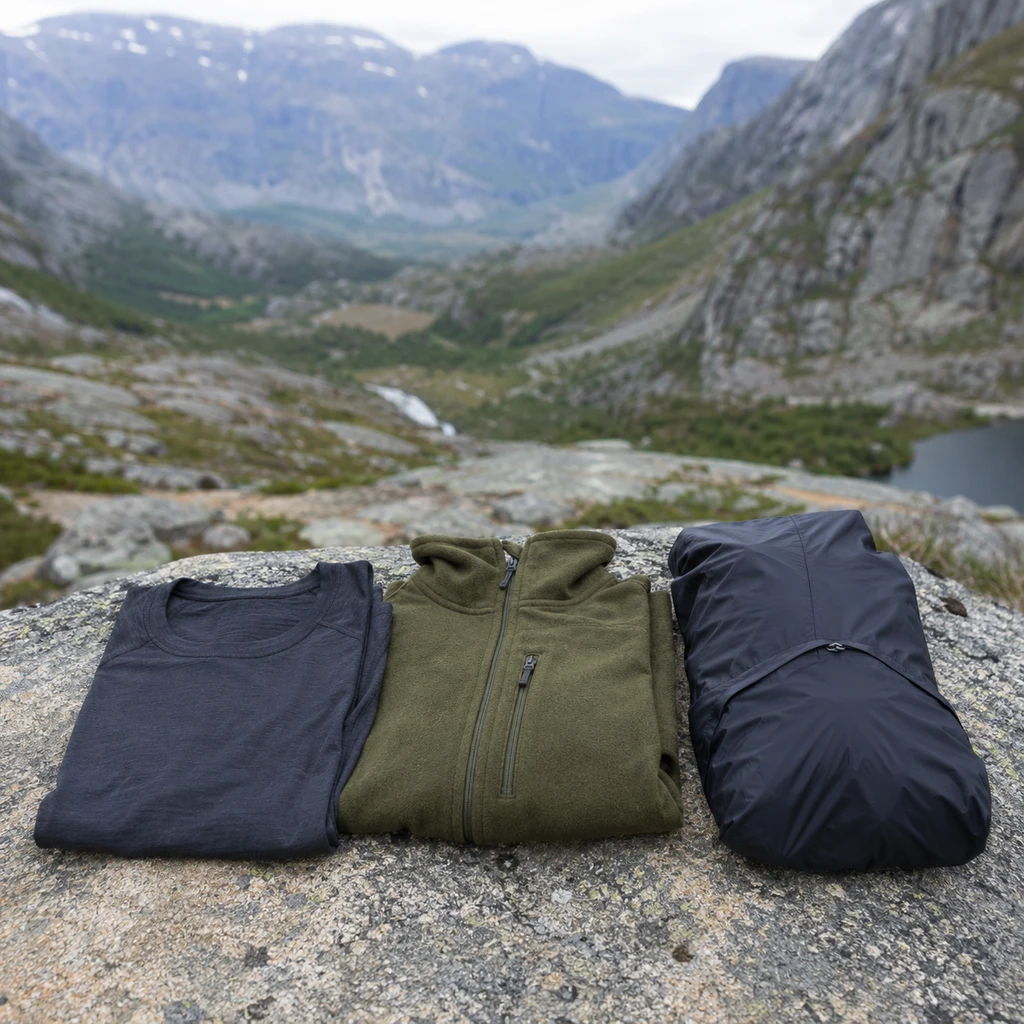 how to layer for hiking intro