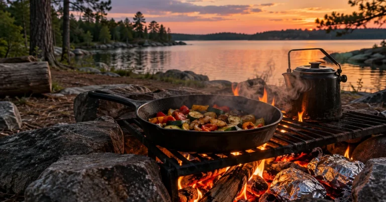 How to Cook Over a Campfire: Coals, Grates, Foil Packets and Cast Iron