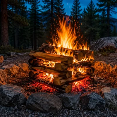 How to Build a Campfire That Lights Every Time